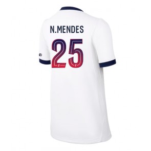 Paris Saint-Germain Nuno Mendes #25 Udebanetrøje Dame 2026-27 Kortærmet